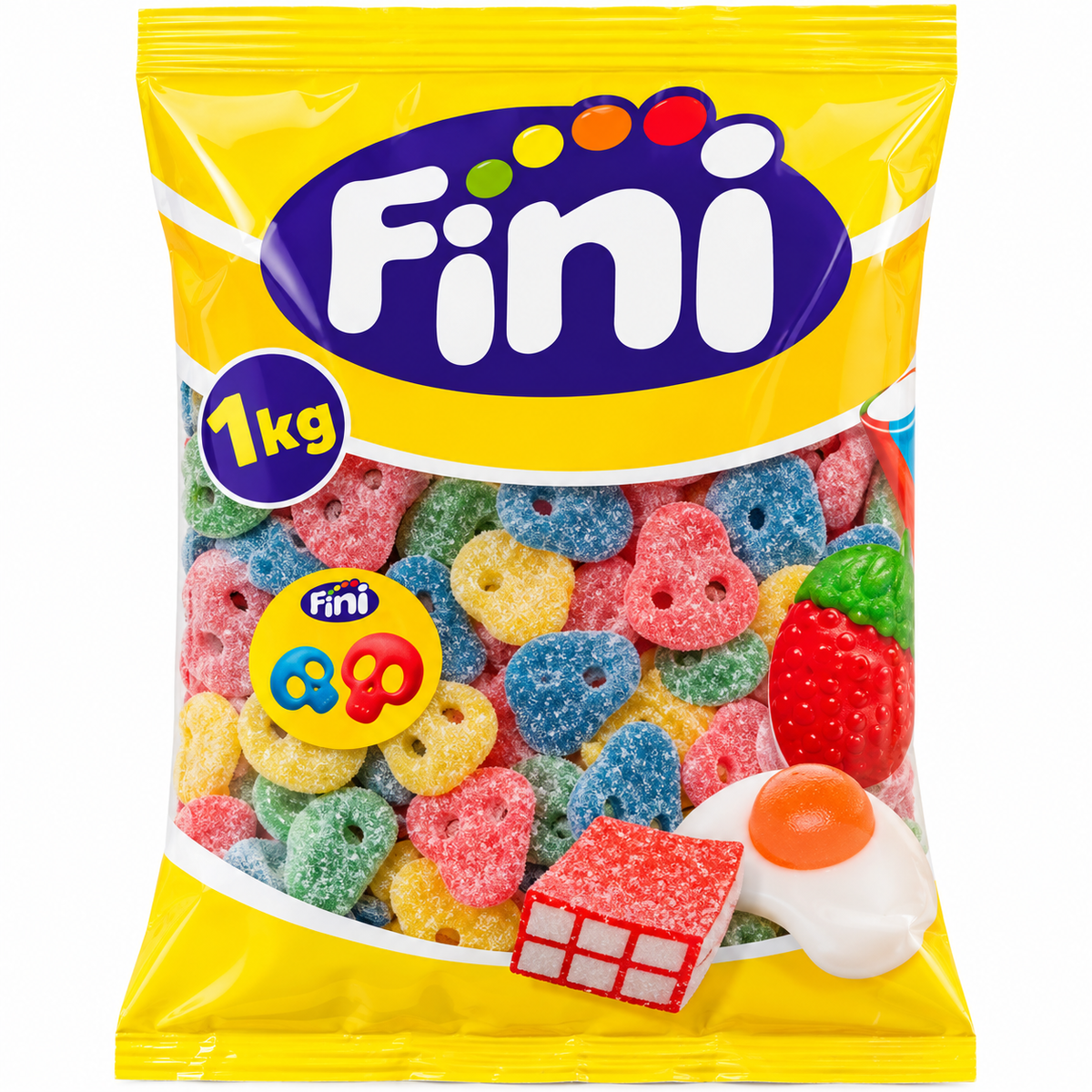 Cranio Super Acido Fini - Colori Assortiti | Formato 1 KG