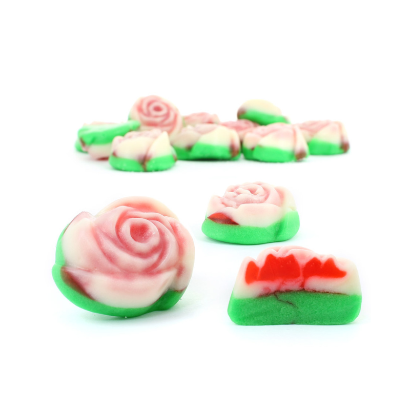 Rosas Rellenas Jake | Formato Bolsa 1KG - Contiene 75 Unidades