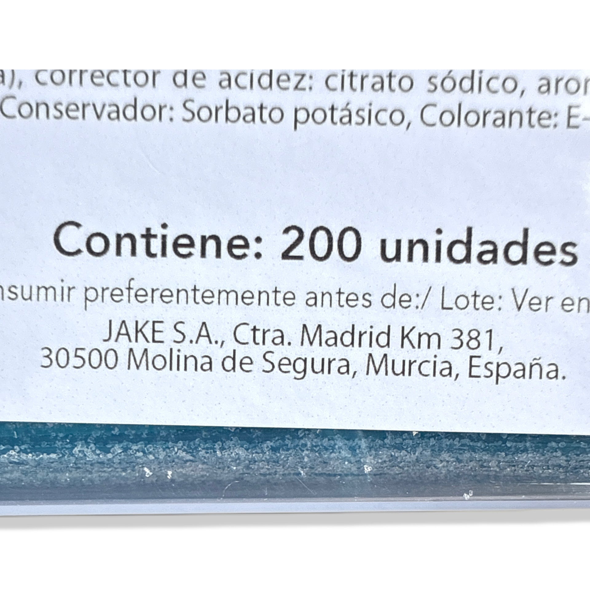 Cinturones Cola Pica Jake | Formato Tarro Reutilizable 200 Unidades