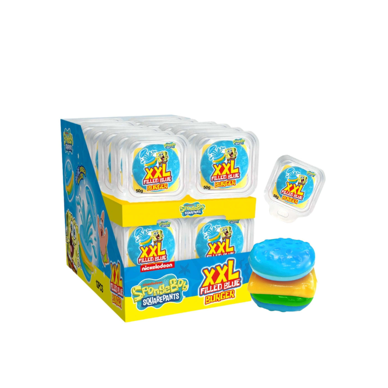 Hamburguesa XXL Rellena Bob Esponja | Formato 24 Uds