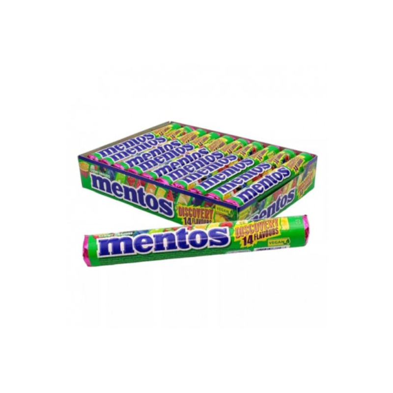 Mentos Caramelle Masticabili Confezione da 20 Pezzi | SCEGLIERE IL GUSTO