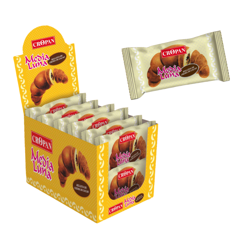 Media Luna ELEGIR REFERENCIA | Caja Expositora con 12 Unidades de 50g