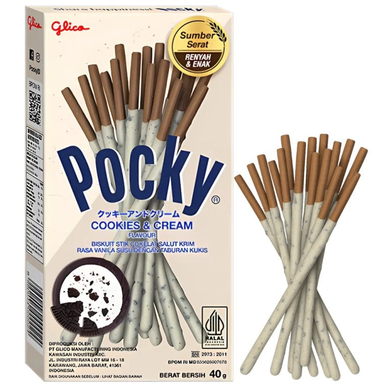 Pocky Sabor Cookies & Cream 40g