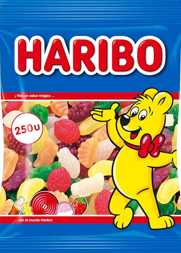 Frutas Tropicales Súper Haribo | Formato Bolsa 250 Uds.