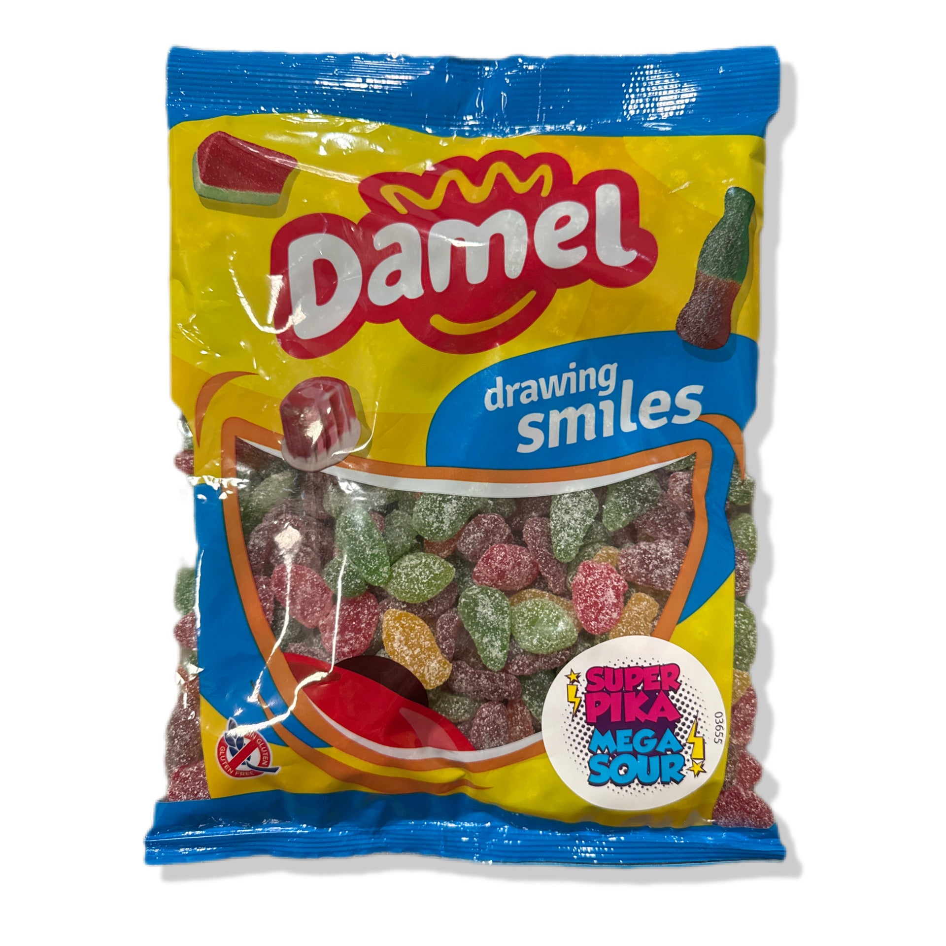 Surtido Mini Frutitas Pika Sin Gluten Damel | Formato Bolsa 1KG