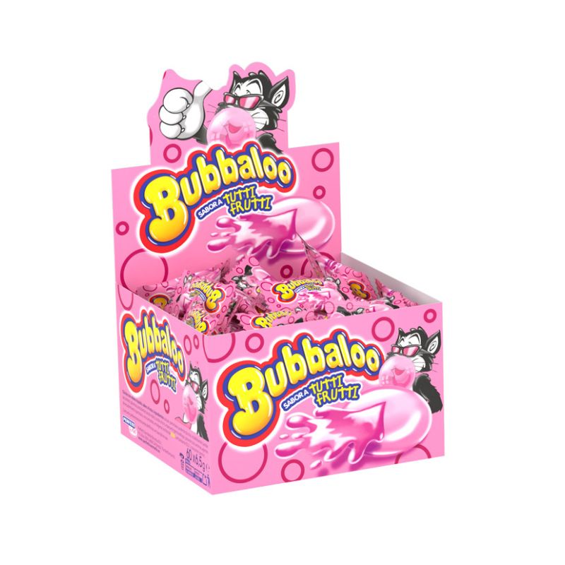 Chicle Relleno Bubbaloo 60 Unidades | SABORES VARIADOS ELEGIR REFERENCIA
