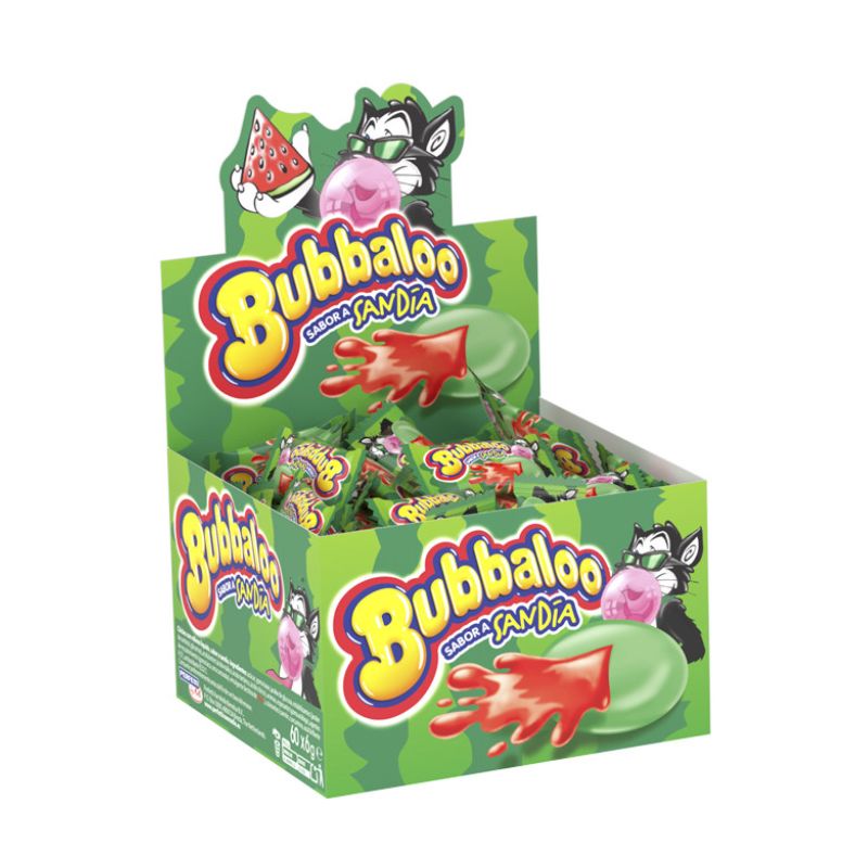 Chicle Relleno Bubbaloo 60 Unidades | SABORES VARIADOS ELEGIR REFERENCIA