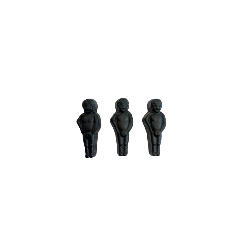 Manneken Pis Regaliz Negro - Formato 1KG