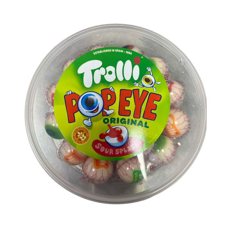 Ojos Rellenos Trolli - Chuches con Temática Halloween (19 Uds)
