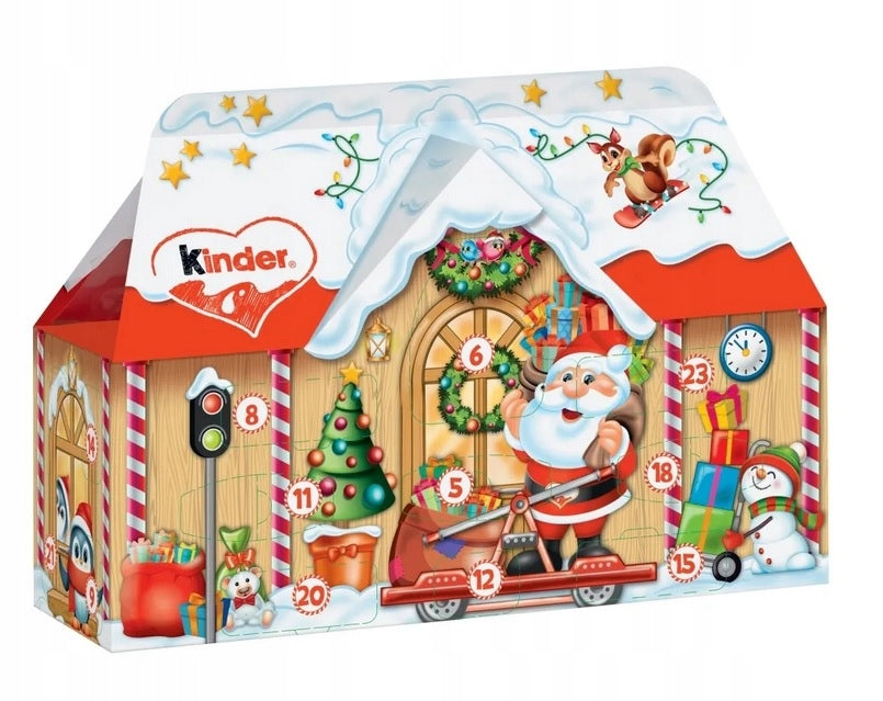 Calendario Adviento Kinder Casa 3D - Surtido Chocolatinas
