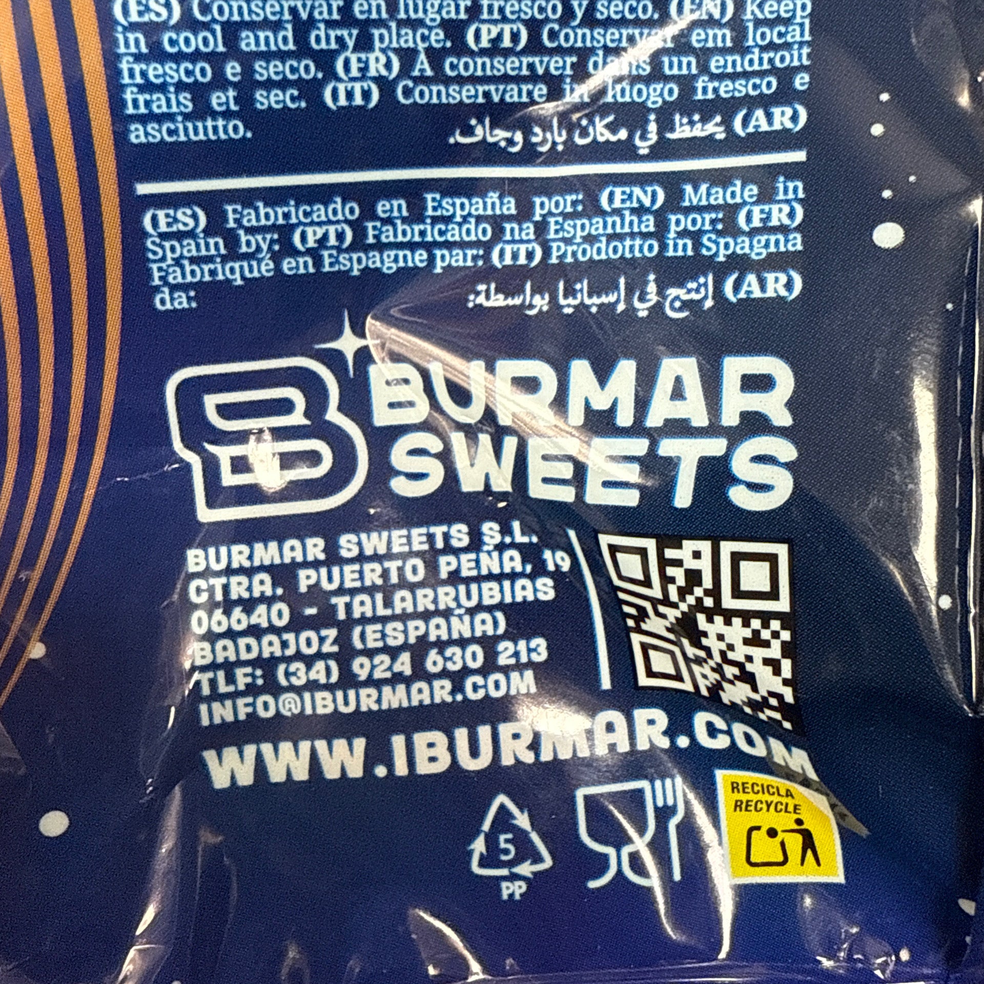 Crater Loops - Aros Aciditos 5 Sabores Burmar - Sin Gluten, Sin Lactosa y Halal | Formato Bolsa 1KG