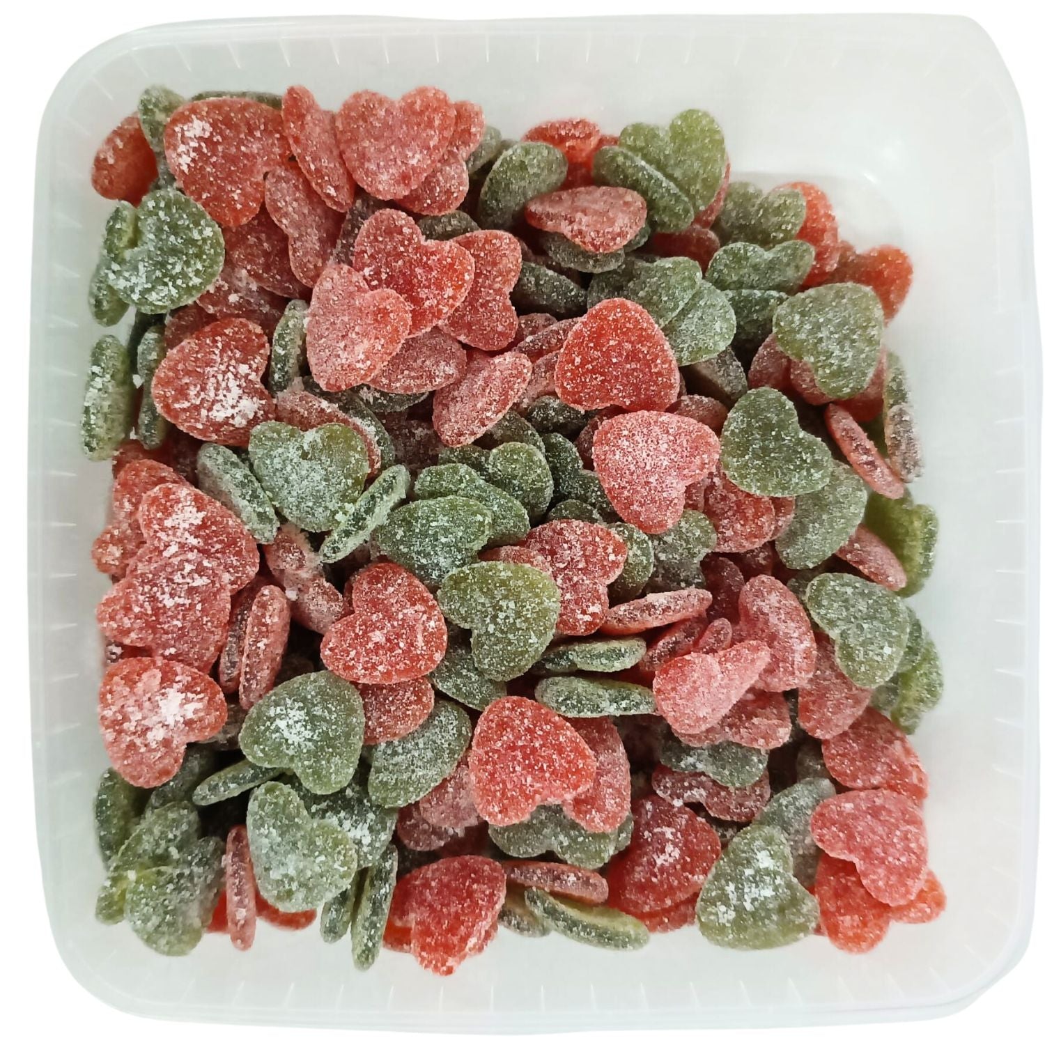 Corazones Pica - Chuches Fabricadas en Suecia | Tarro Reutilizable 750g