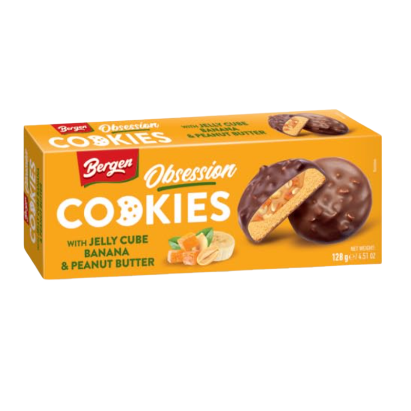 Bergen Cookie Obsession Jellycube 128g | ELEGIR REFERENCIA