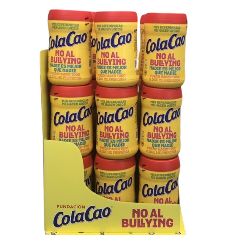 Taburete Infantil de Cola Cao 40cm | Contiene 4,5KG en Bolsas en el Interior