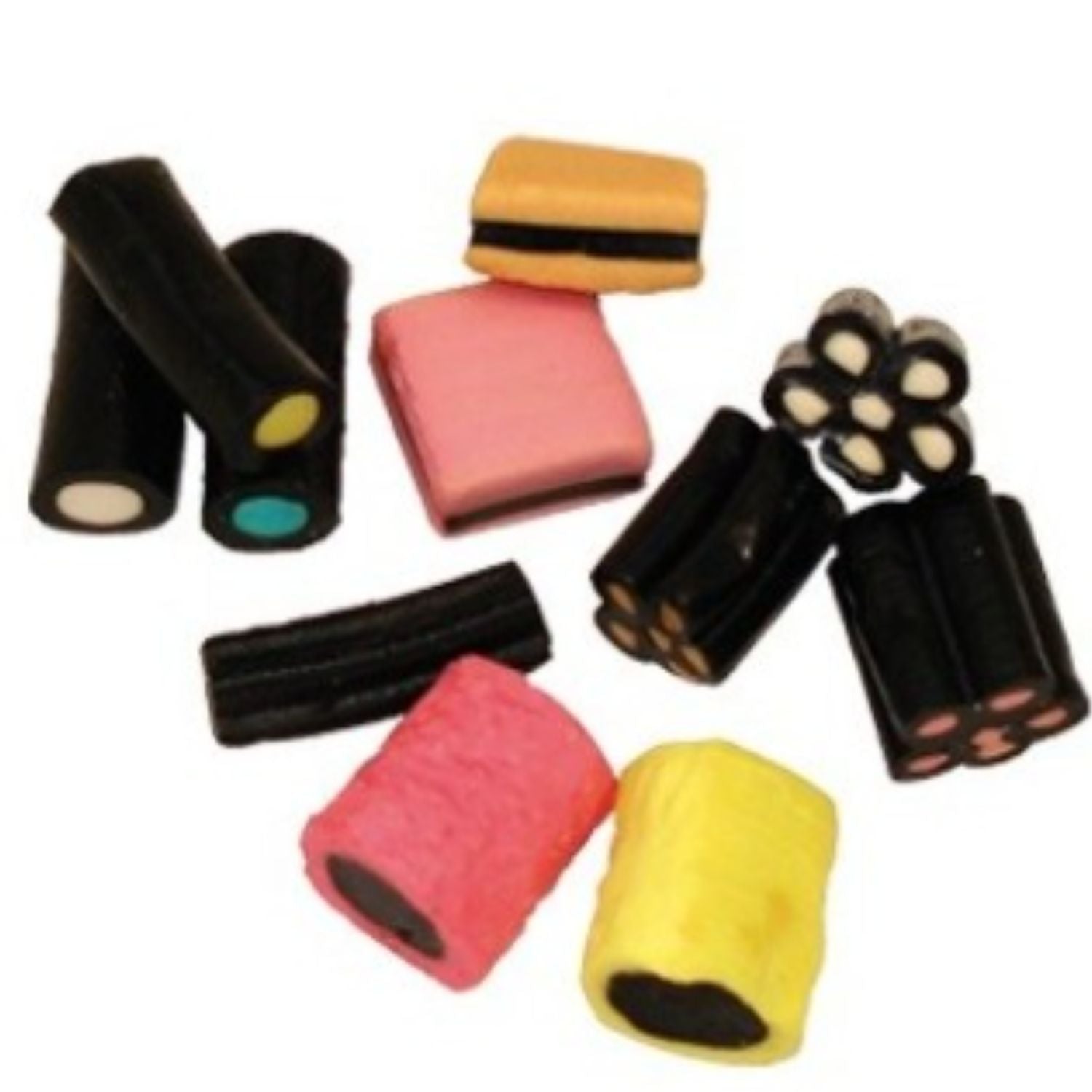 Regaliz Inglés Surtido - Lekky | Formato Bolsa 1KG