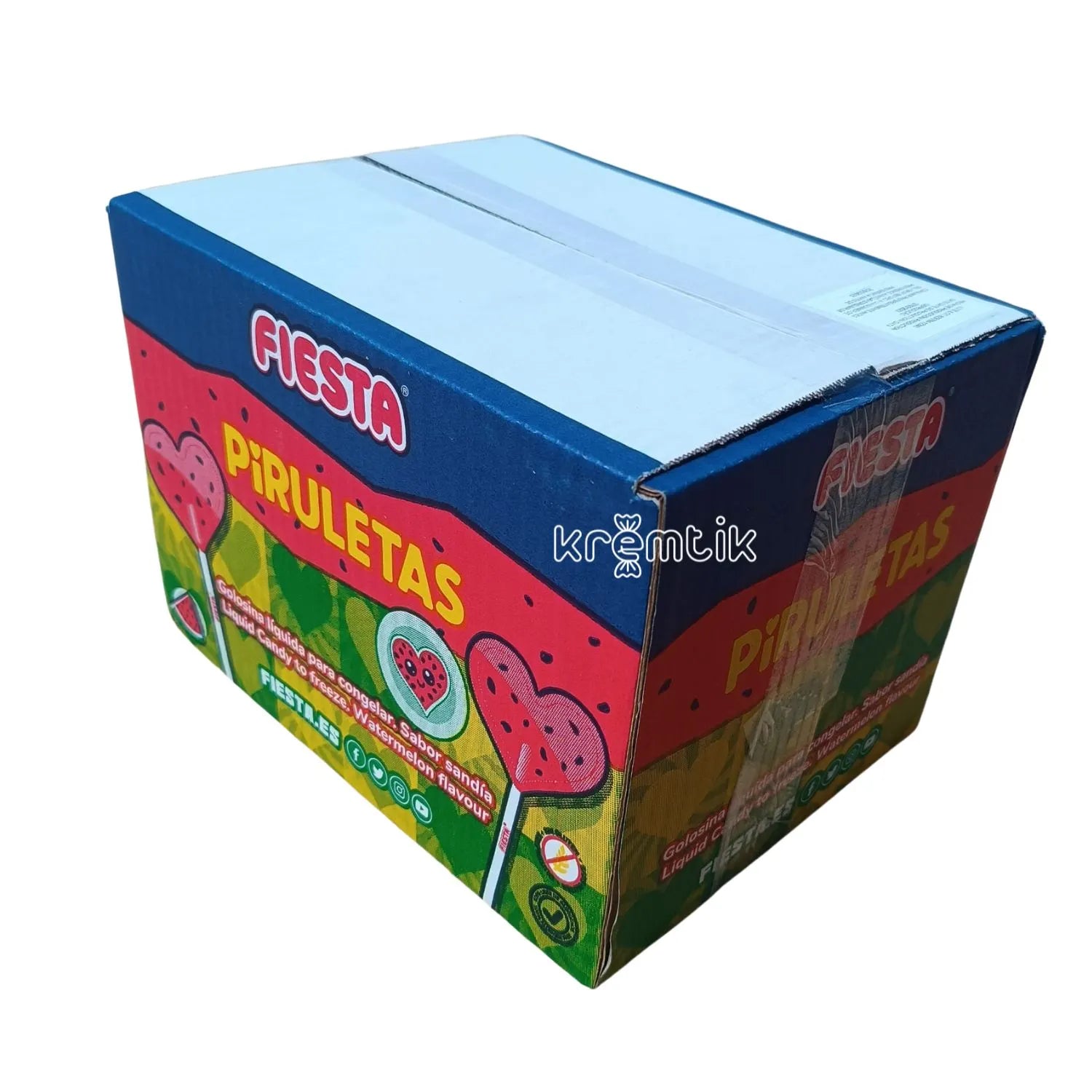 Piruletas Congelables Sabor Sandía 30 Unidades