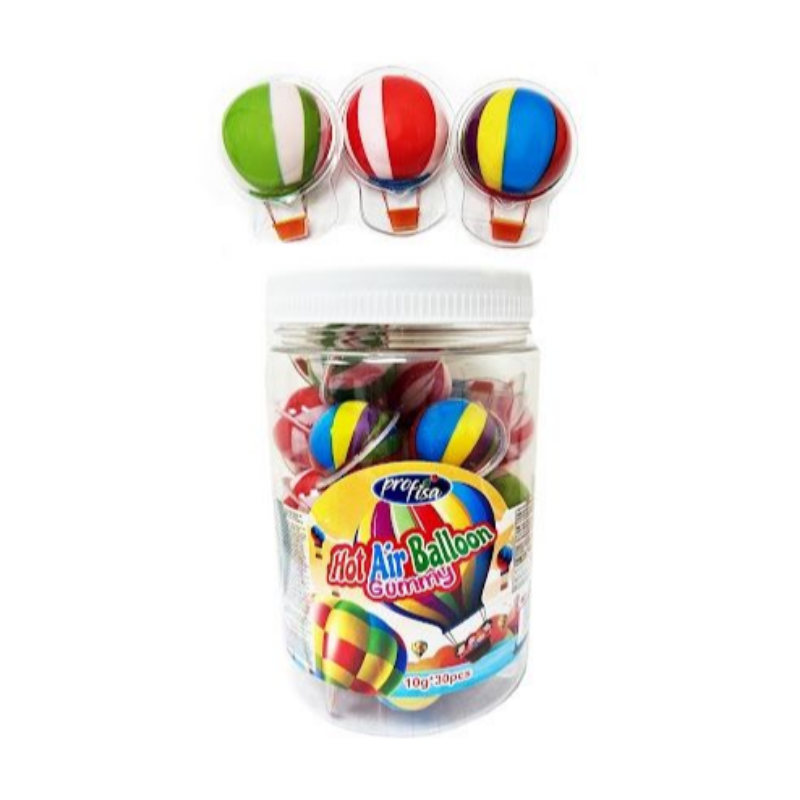 Hot Air Balloon Gummy | Contiene 30 Uds