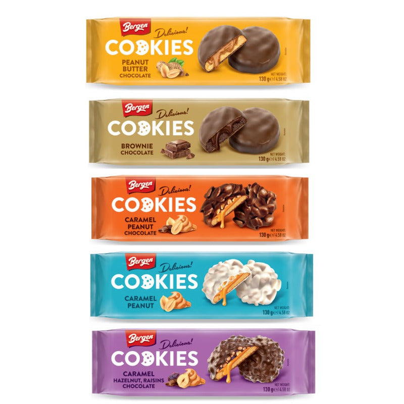 Bergen Cookies Delicious 130g | ELEGIR REFERENCIA