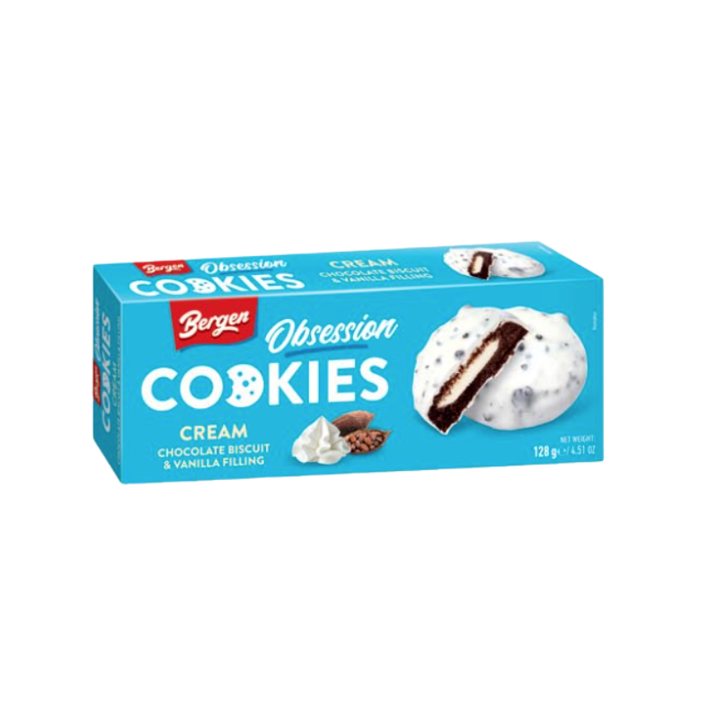 Caja Galletas Bergen Obsession Cookies n Cream | Formato 18 Uds