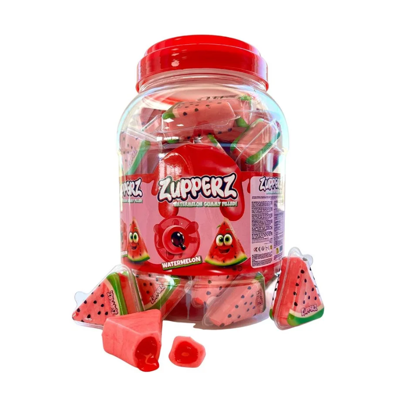 Zupperz Sandía Rellena | Formato Tarro 50 Uds