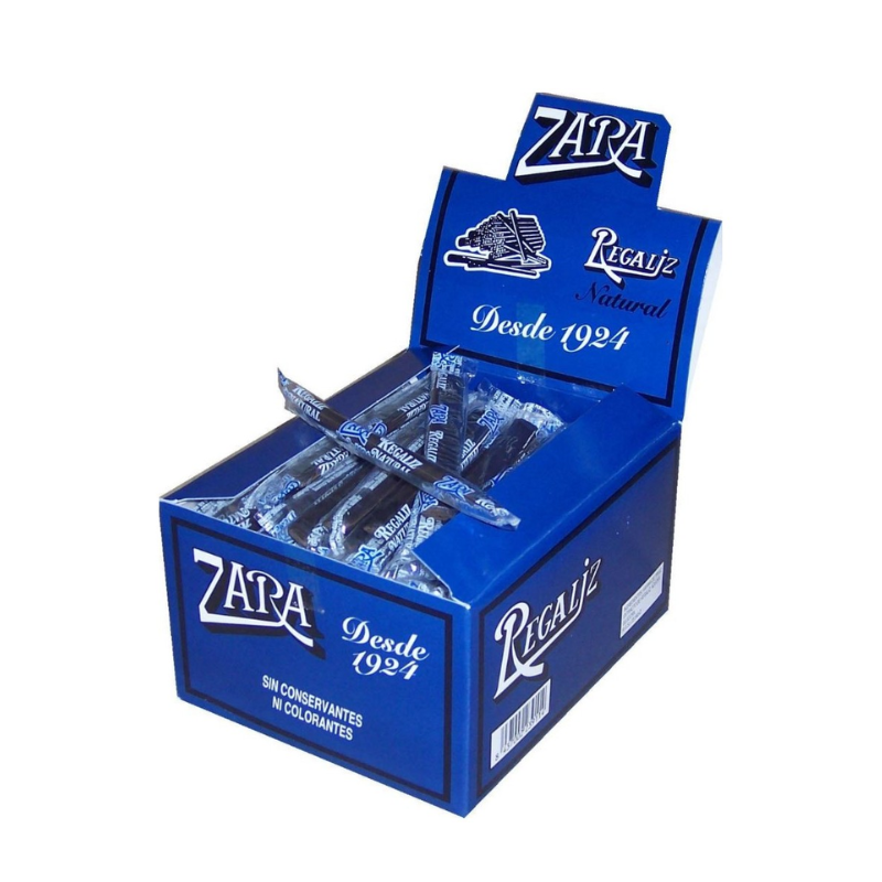 Regaliz Zara - Caja De 100 Unidades