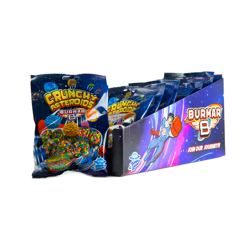 Burmar Crunchy Asteroides Disco | Formato bolsa 100gr. x 14Uds