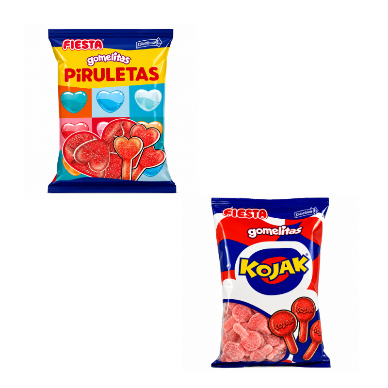 Gomitas Fiesta Kojak | Formato busta da 1KG