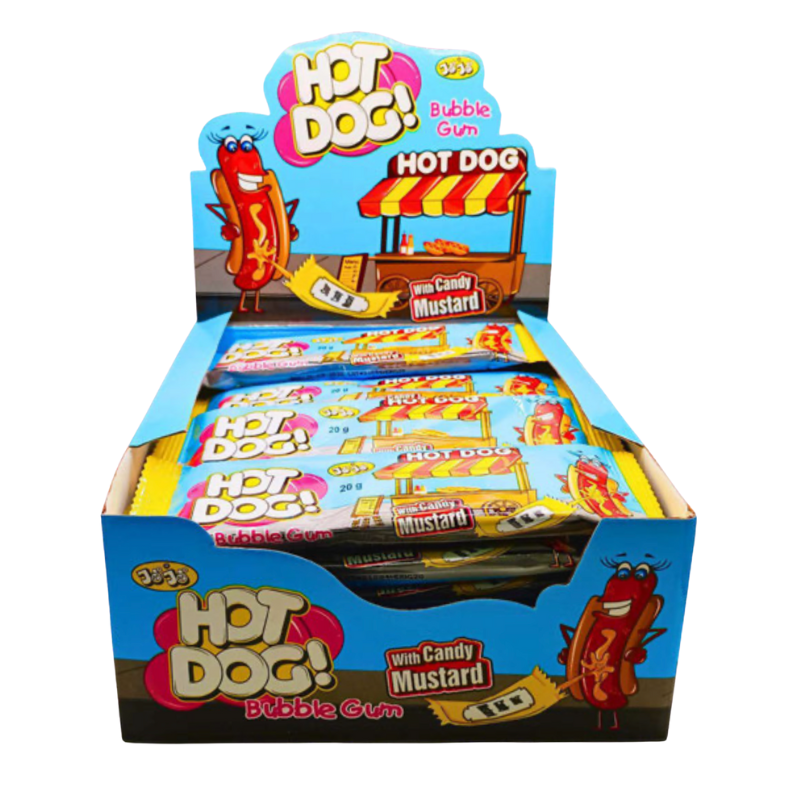 Perrito Caliente con Mostaza de caramelo | Formato 24 Uds