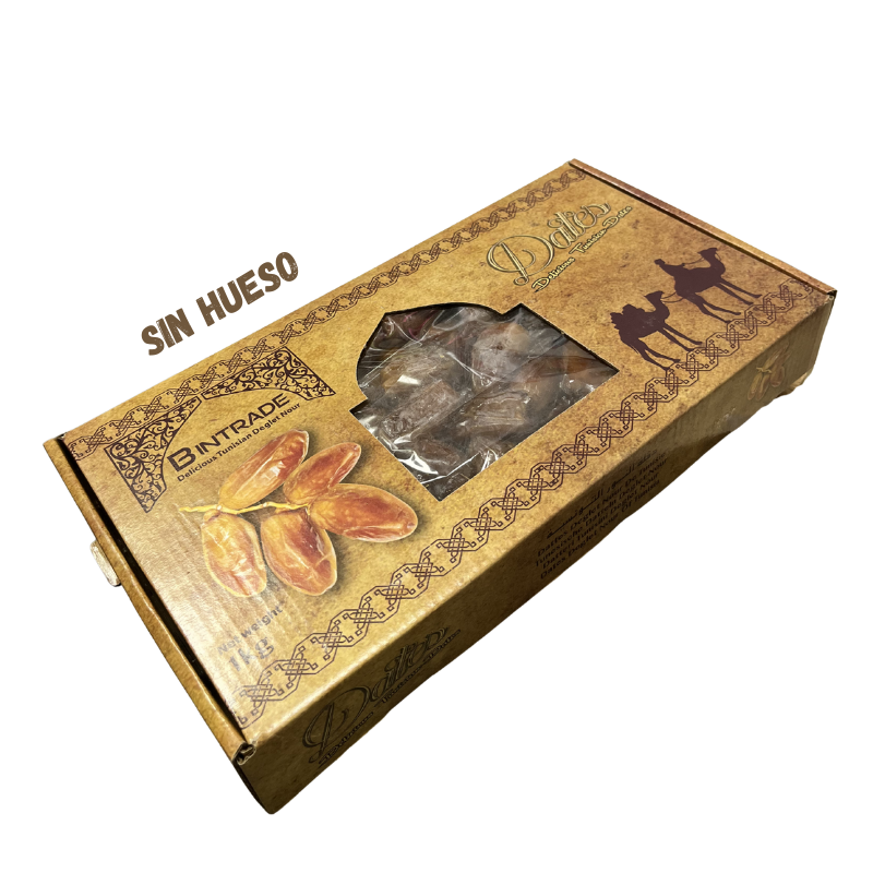 Dátiles Sin Hueso - Variedad Deglet Nour - Origen Túnez | Formato 1 KG