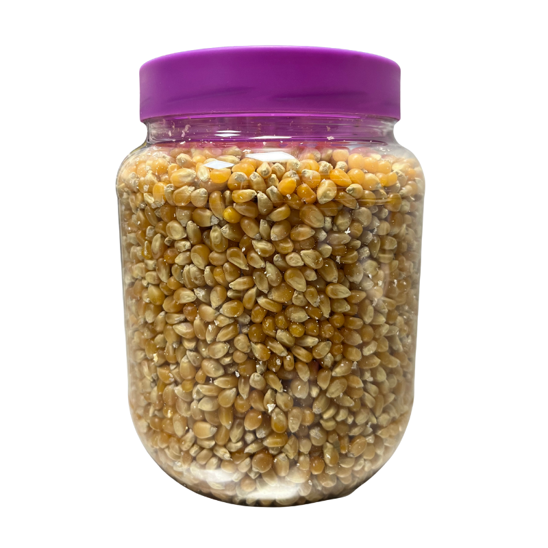Maiz Palomitas - Snacks Para Freír en Casa | Formato Tarro Reutilizable 1,5 KG