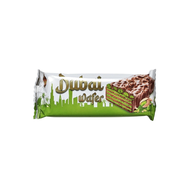 Dubai Wafer - Chocolatina Estilo Chocolate Dubai | 24 Uds x 40g