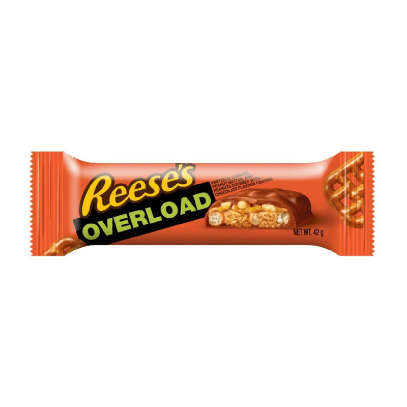 Reese’s Overload 42g | Caja Expositora 18 Unidades