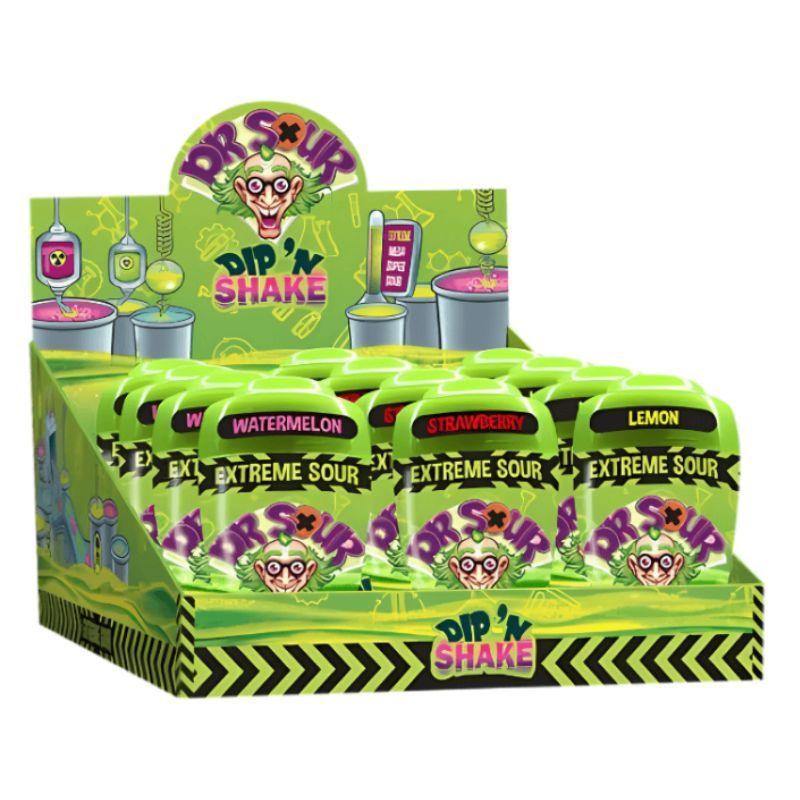 Dr. Sour Dip 'N Shake | Formato 12 Uds X 46 g