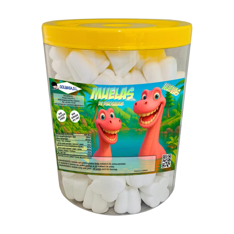 Golmasa Muelas | Formato Tarro 75 Uds