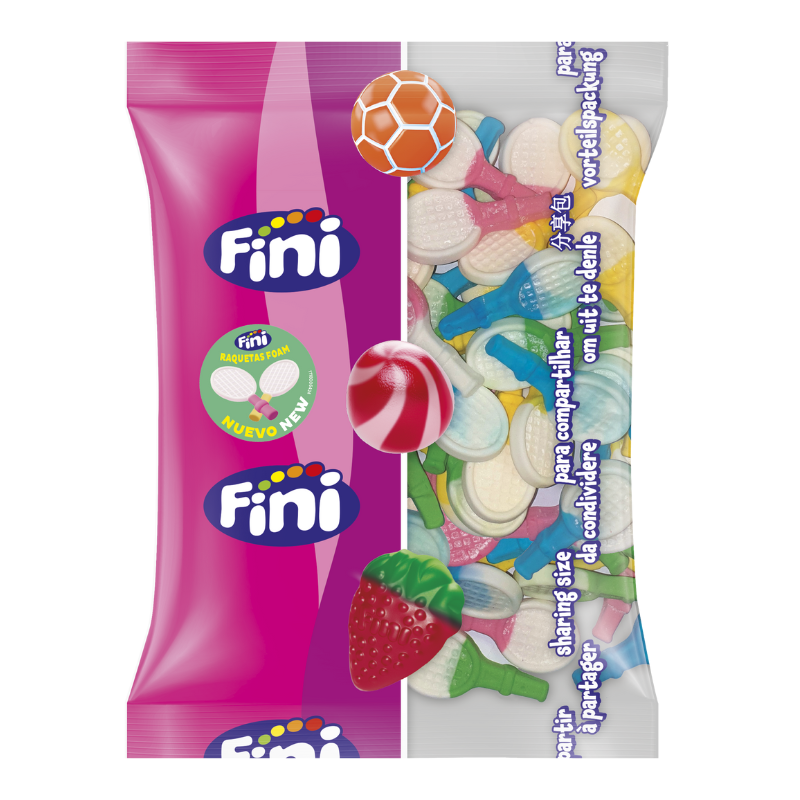 Raquetas Foam Sin Gluten Fini | Formato Bolsa 1KG