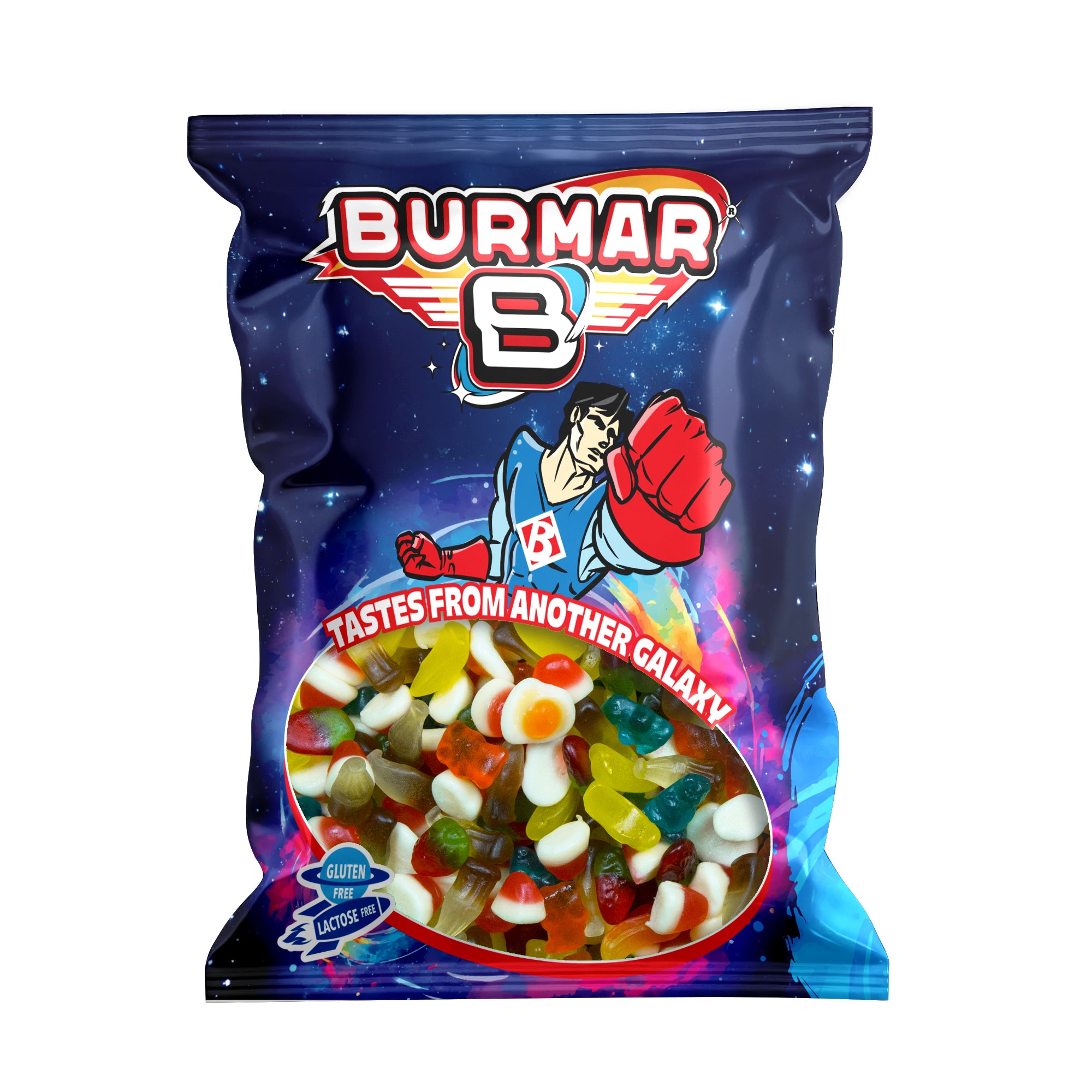 Burmar Mini Gominolas Mix Brillo (Bolsa 1KG)