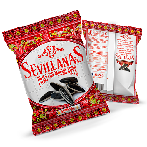 Pipas Sevillanas Aguasal 120g (10 Uds)