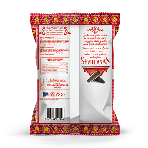 Pipas Sevillanas Aguasal 120g (10 Uds)