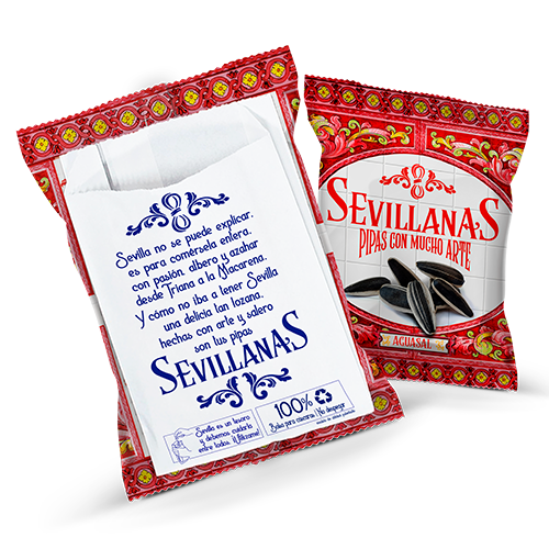 Pipas Sevillanas Aguasal 120g (10 Uds)