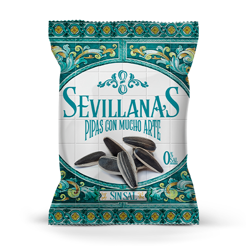 Pipas Sevillanas SIN Sal  120g (10 Uds)