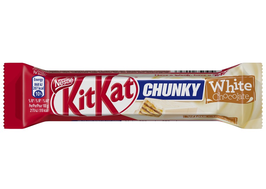 Kit Kat Chunky Chocolate Blanco 40g (24 Unidades)