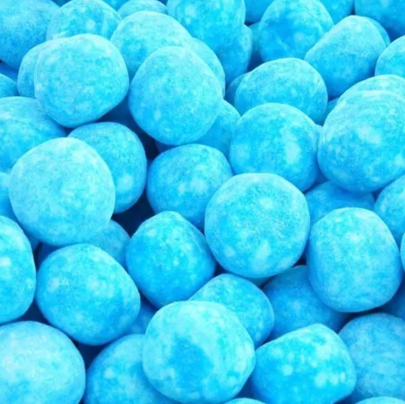 Caramelos Masticables - "Bolas de Chipiona" | Elegir Sabor Fresa o Frambuesa - Formato Bolsa 1KG