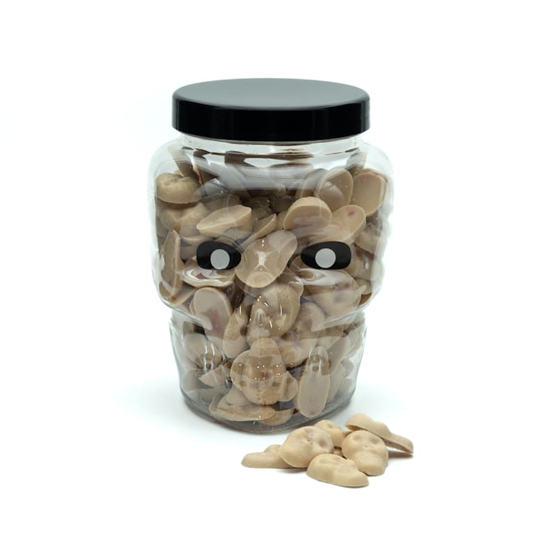 Eurochoc Calaveras Chocolate y Fresa | Formato 288 Uds aprox