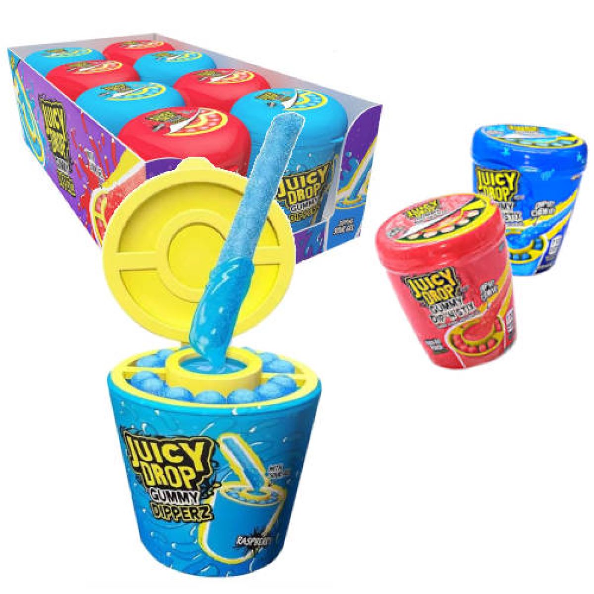 Juicy Drop Gummy Dipperz 96g - Gusto Casuale