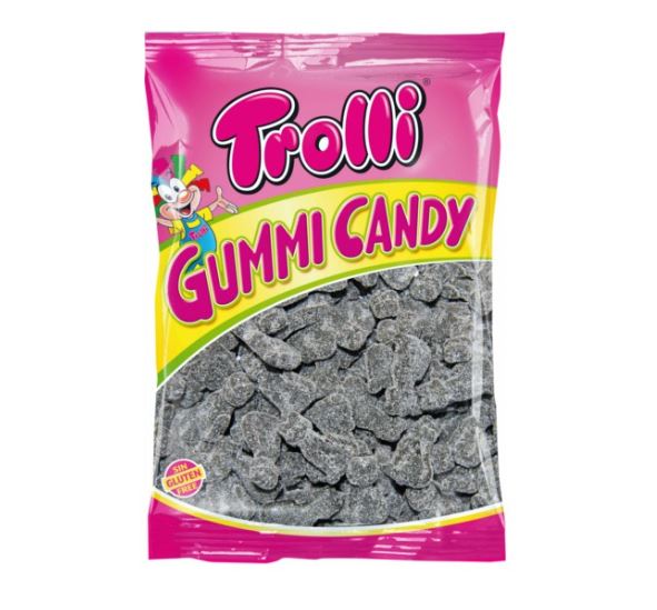 Gatos Trolli Sabor Regaliz (1KG)