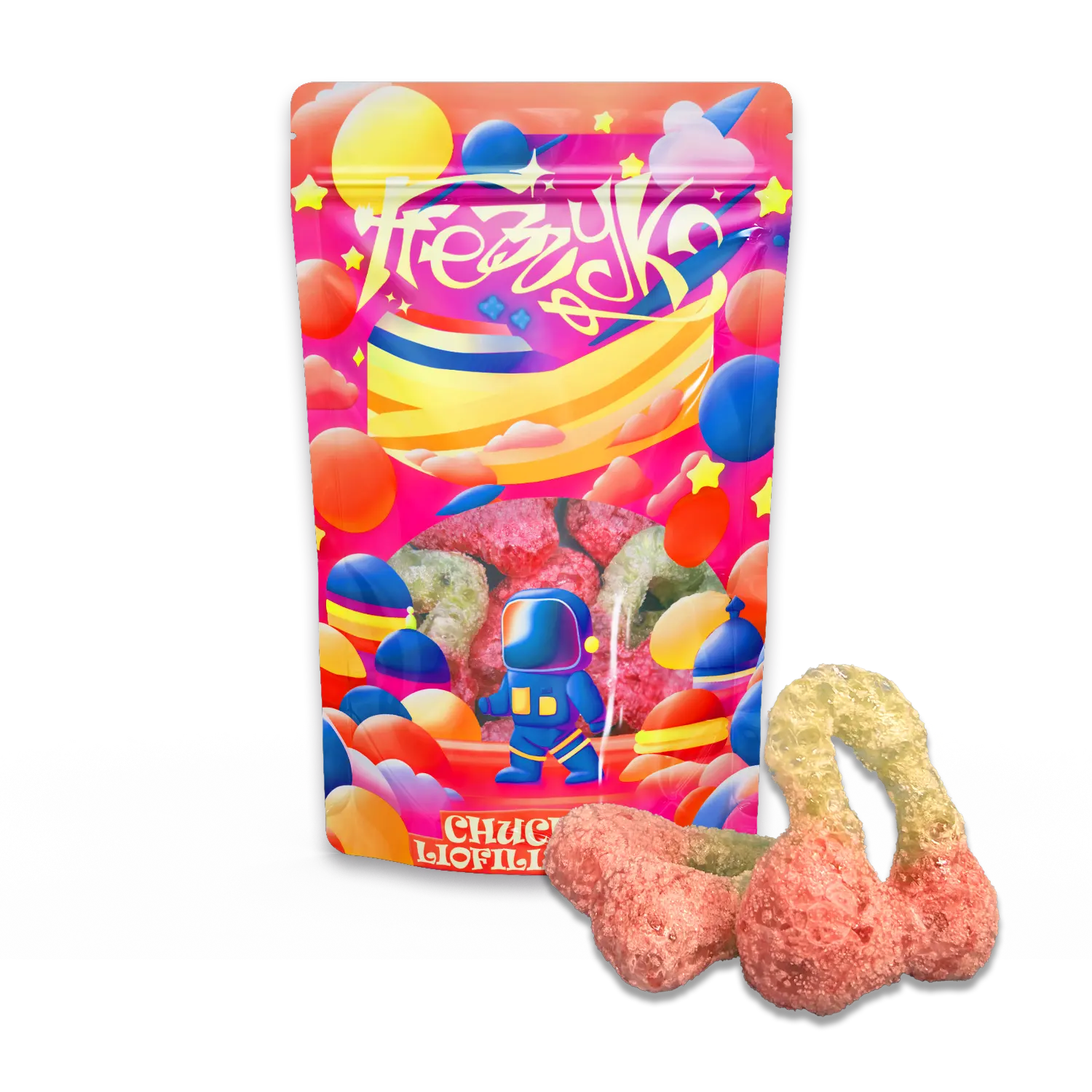 FREZZYKS  CHUCHES LIOFILIZADAS | 1 Unidad - ELEGIR REFERENCIA