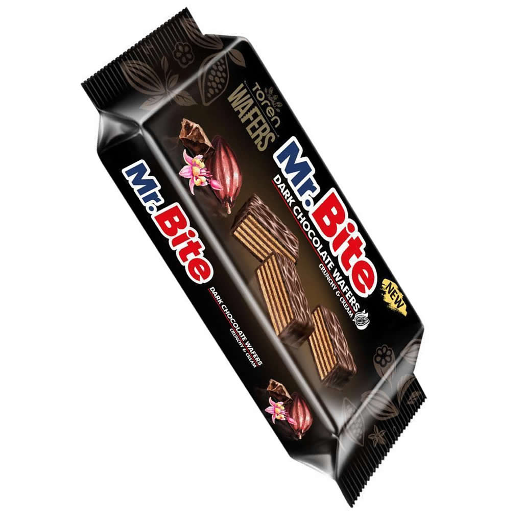 MR. Bite Dark Chocolate 38G - Expositor Contiene 24 Unidades