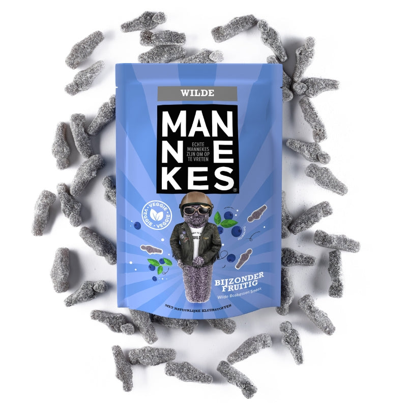 Echte Mannekes - Wilde - Sabores Arándano y Bayas | Formato Bolsa 225G