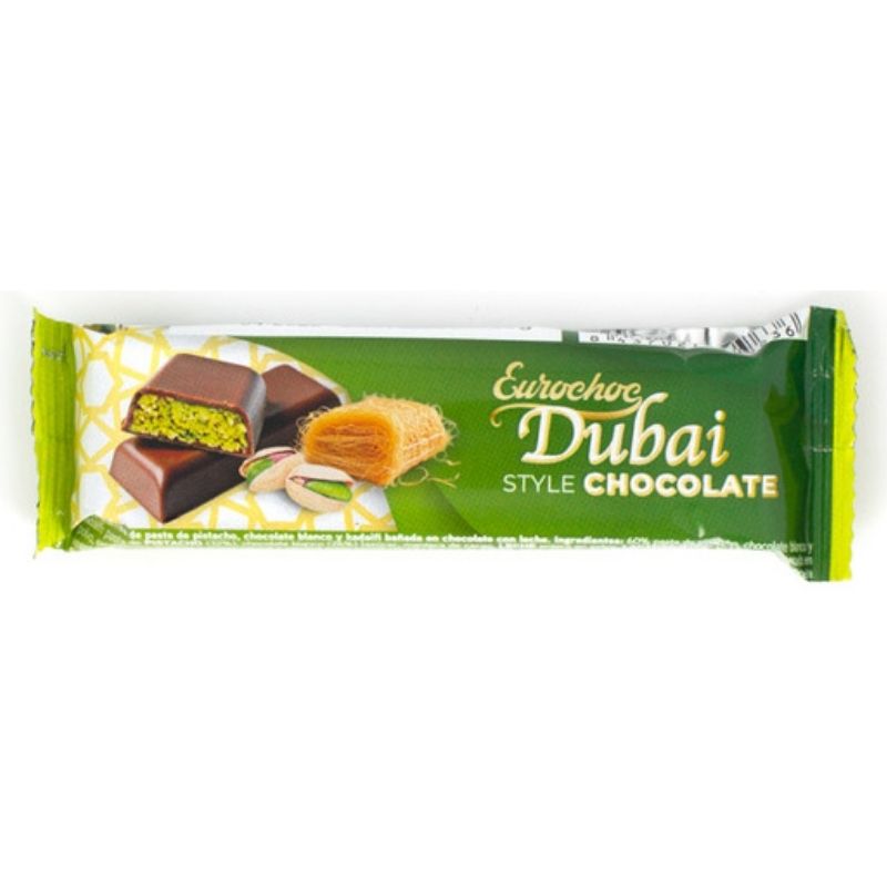 Chocolatina Dubai Style | Expositor 24 Unidades de 40g