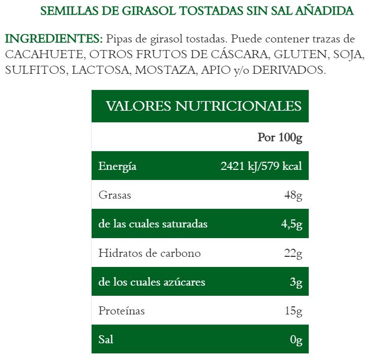 Pipas Extremeñas "Sin una Mijina de Sal" (10 Uds)